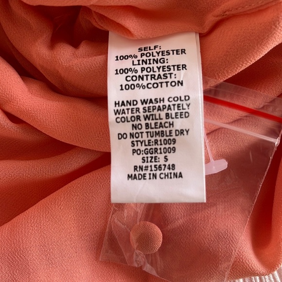 V-Neck Surplice Romper with Ruffle Hem - Picture 15 of 16